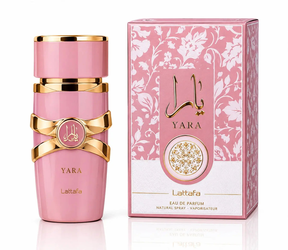 Lattafa Yara Eau De Parfum – 100ml (3.4 fl. oz.) Long-Lasting Sweet Powdery Fragrance For Women NORTH WAVE SCENTORA