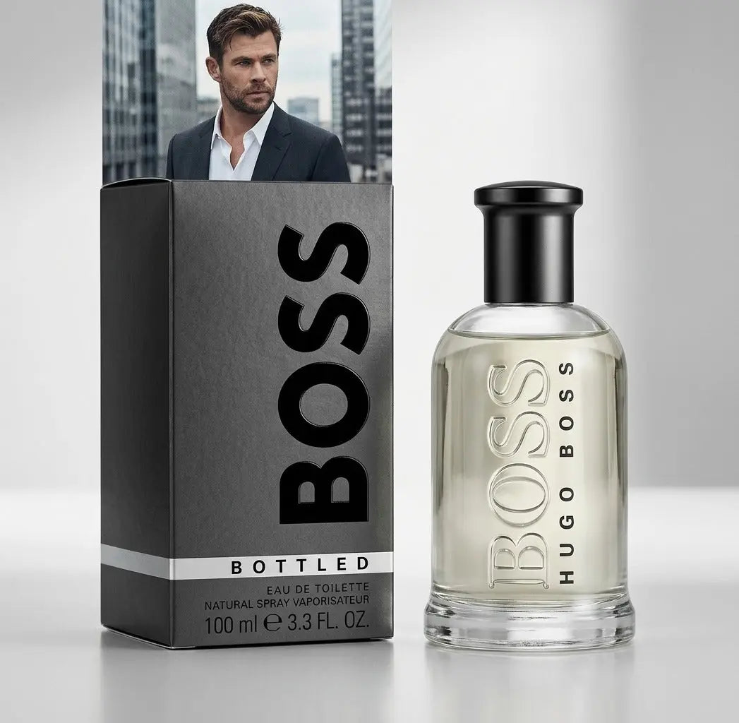 Hugo Boss Boss Bottled Eau De Toilette – 100ml / 3.3 fl. oz. Spray NORTH WAVE SCENTORA