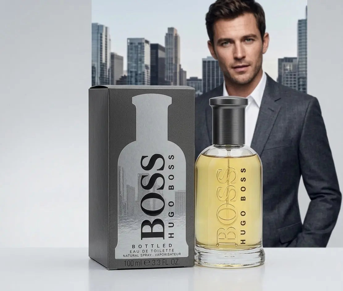 Hugo Boss Boss Bottled Eau De Toilette – 100ml / 3.3 fl. oz. Spray NORTH WAVE SCENTORA