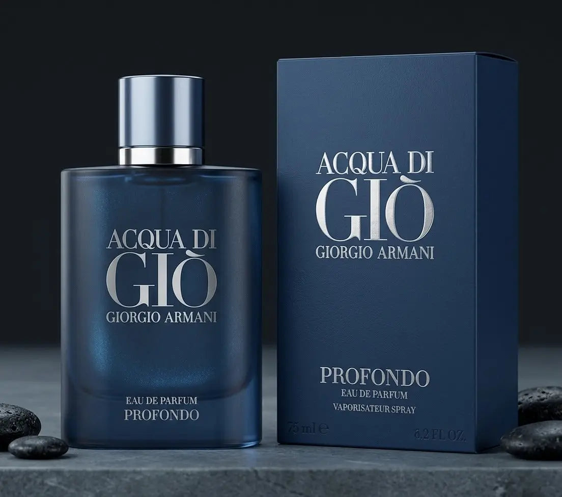 Giorgio Armani Acqua Di Giò Profondo Eau De Parfum – 75ml / 2.5 fl. oz. Spray NORTH WAVE SCENTORA