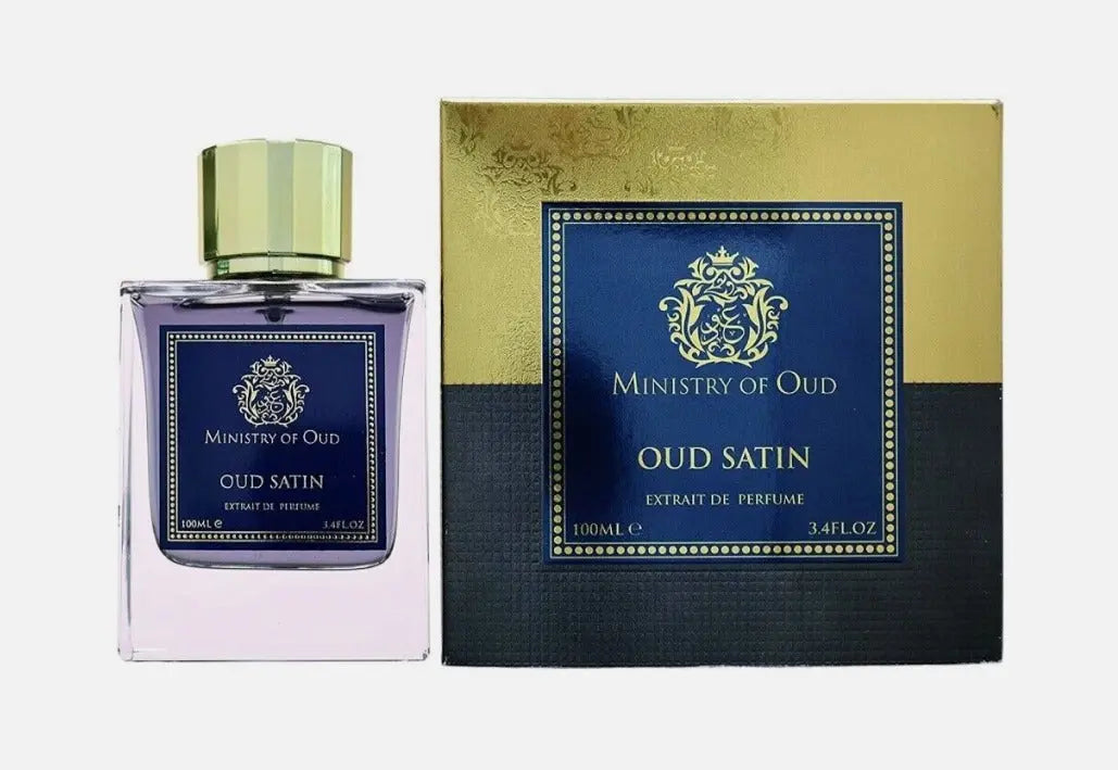 Ministry Of Oud Oud Satin Extrait De Perfume – 100ml (3.4 fl. oz.) Long-Lasting Luxurious Amber Floral & Oud Fragrance NORTH WAVE SCENTORA