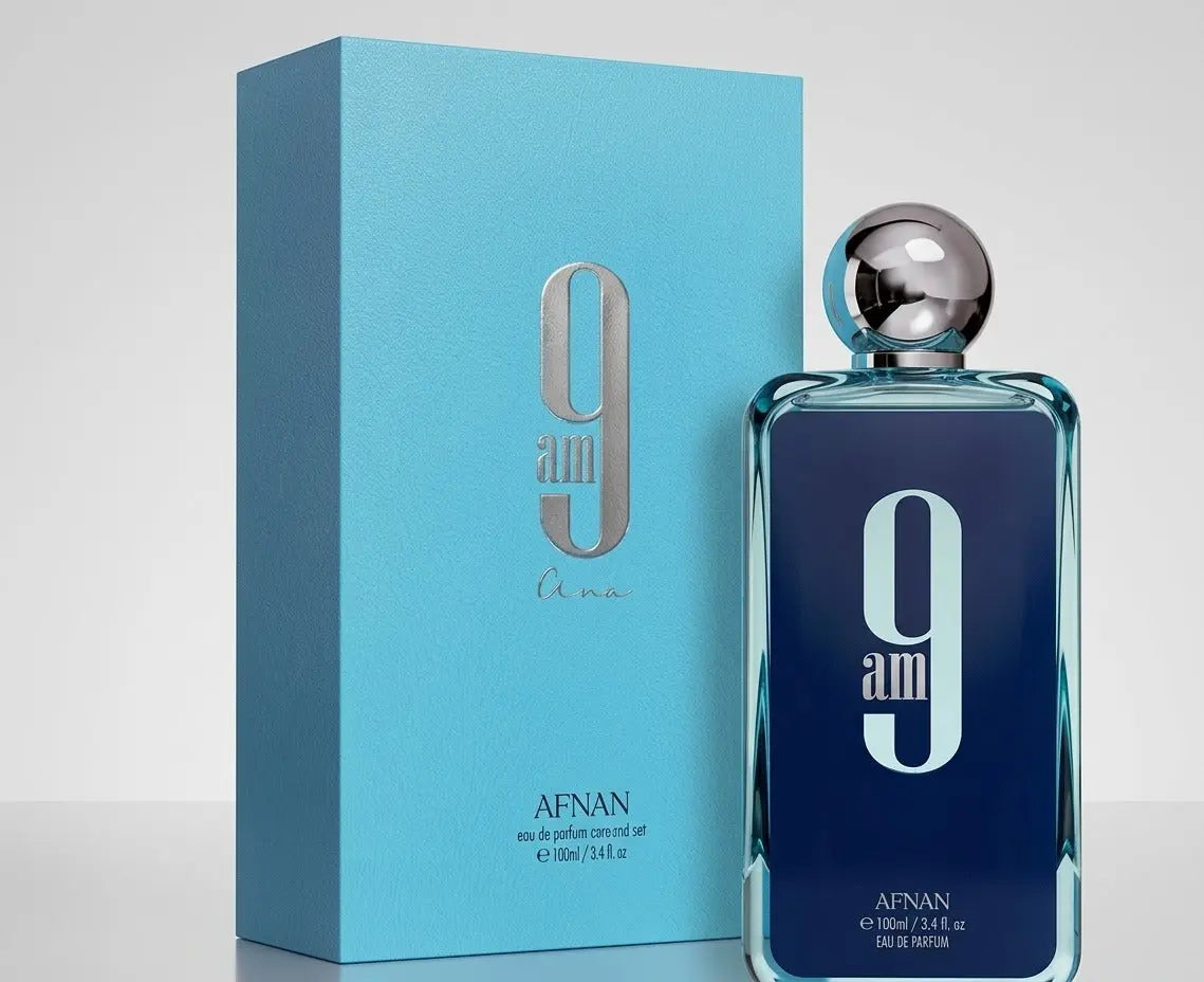 Afnan 9 AM Eau De Parfum – 100ml / 3.4 fl. oz. Spray NORTH WAVE SCENTORA