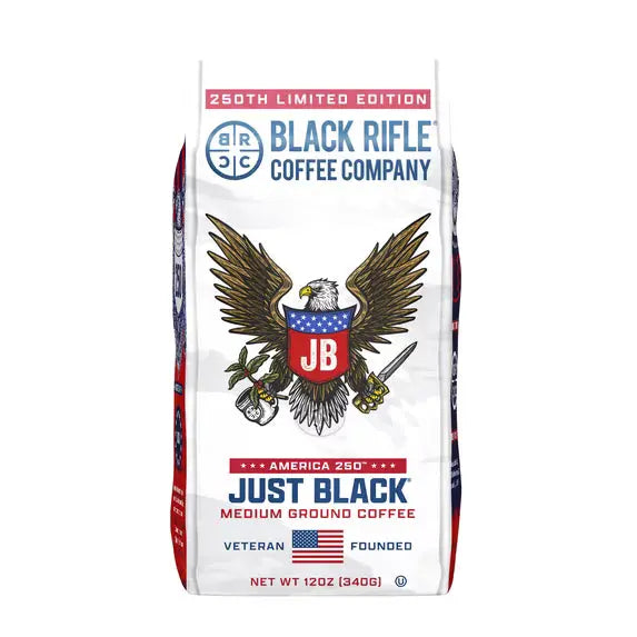 Black Rifle Coffee Company Just Black Ground Coffee – 12 oz SCENTORA SCENTORA