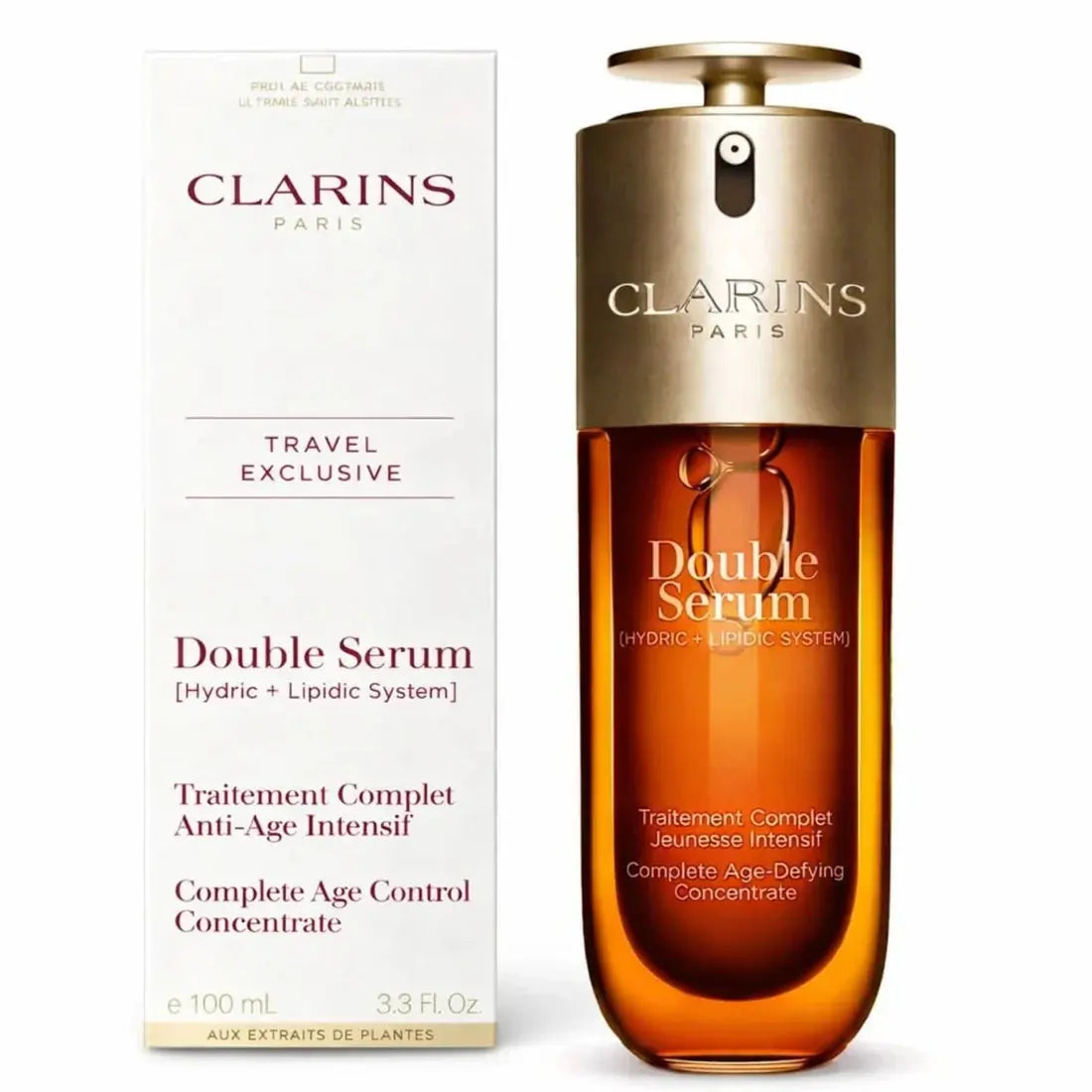 Clarins Double Serum Complete Age Control Concentrate - 3.3 oz / 100 ml - Brand New NORTH WAVE SCENTORA