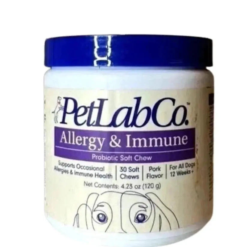 PetLab Co. Allergy & Immune Probiotic Soft Chews for Dogs – Pork Flavor (30 Count) SCENTORA SCENTORA