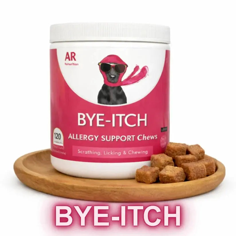 BYE-Itch Immunity Treats for Dogs – Soothe Itchy Paws, Eyes, Ears & Skin (120 Soft Chews / 360g) SCENTORA SCENTORA