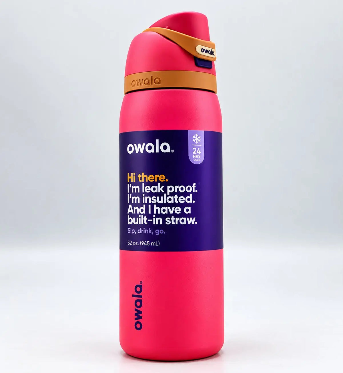 Owala, FreeSip, Water Bottle, Stainless Steel Bottle, Insulated Water Bottle, Leak Proof Bottle, Owala FreeSip, Reusable Water Bottle, Purple Water Bottle, Hydration NORTH WAVE SCENTORA