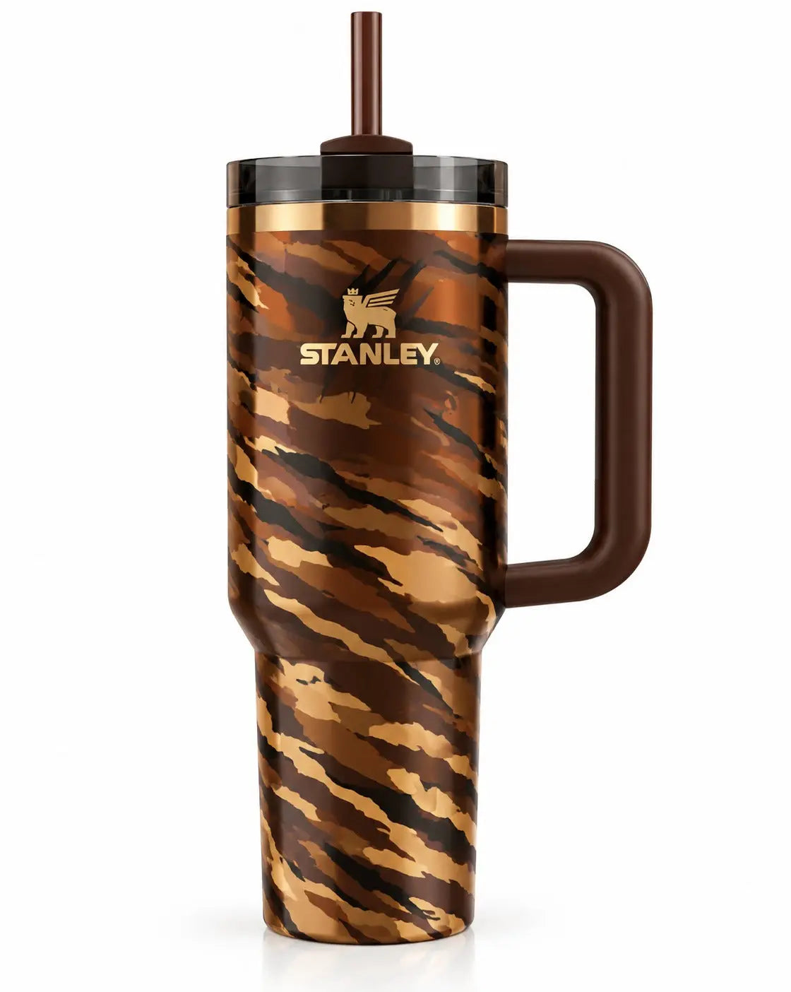 Stanley The Quencher H2.0 FlowState Tumbler - Tiger Camo Edition 40 oz NORTH WAVE SCENTORA