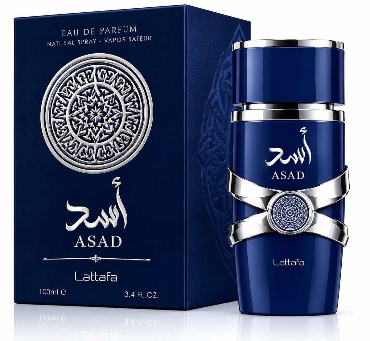 Lattafa Asad Zanzibar Eau De Parfum – 100ml (3.4 fl. oz.) Long-Lasting Fresh Spicy Fragrance For Men NORTH WAVE SCENTORA