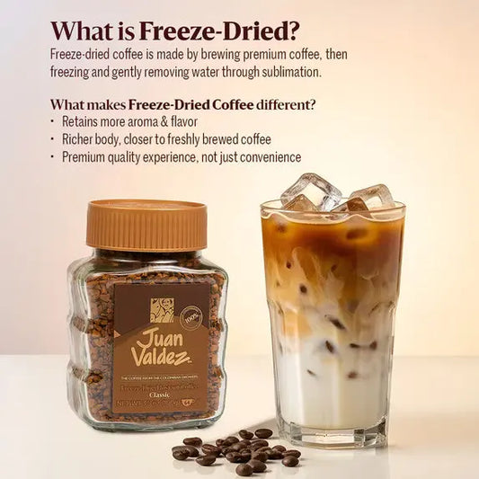 Juan Valdez Classic Freeze-Dried Instant Coffee – 3.52 oz / 100g SCENTORA SCENTORA