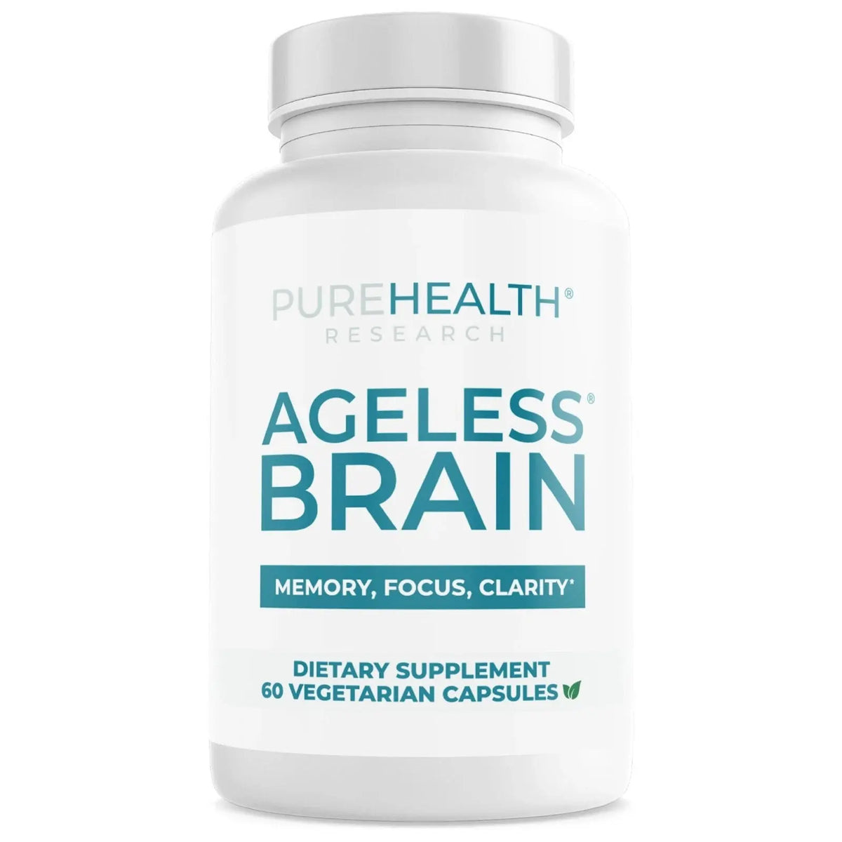 PureHealth Research Ageless Brain | Cognitive Support, Memory & Focus Supplement – Brain Health Formula SCENTORA SCENTORA