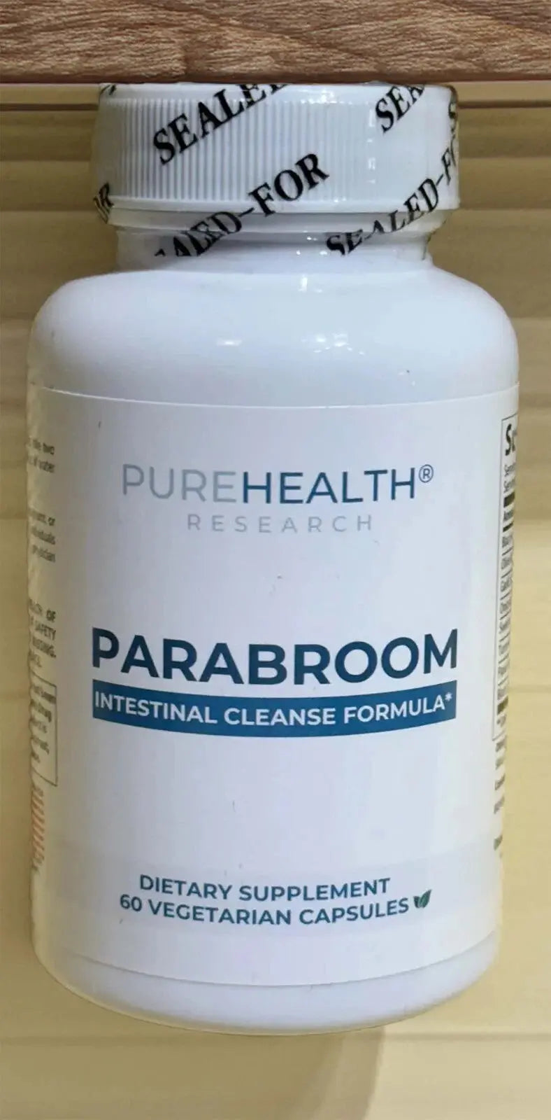 PureHealth Research ParaBroom | Advanced Intestinal Support & Gut Cleanse Formula – 60 Capsules SCENTORA SCENTORA