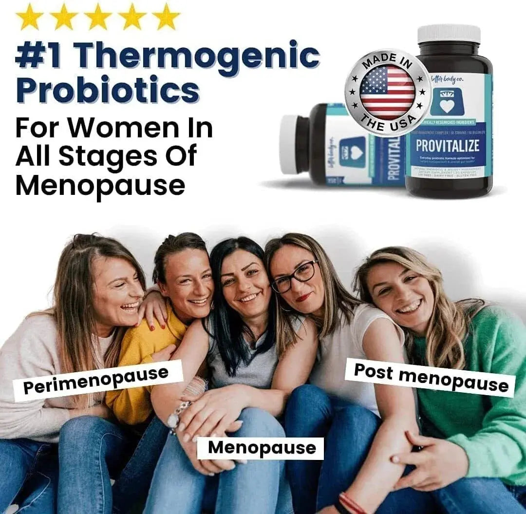 Provitalize | 100% Natural Probiotic & Menopause Supplement for Women – 60 DRcaps™ NORTH WAVE SCENTORA