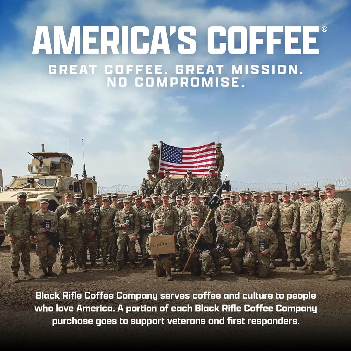 Black Rifle Coffee Company Just Black Ground Coffee – 12 oz SCENTORA   SCENTORA