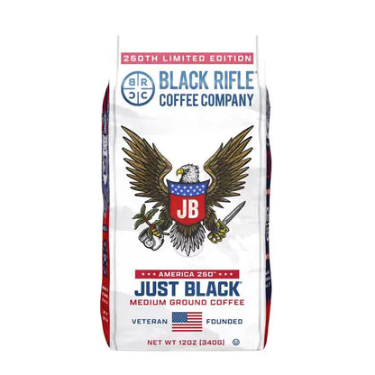 Black Rifle Coffee Company Just Black Ground Coffee – 12 oz SCENTORA   SCENTORA