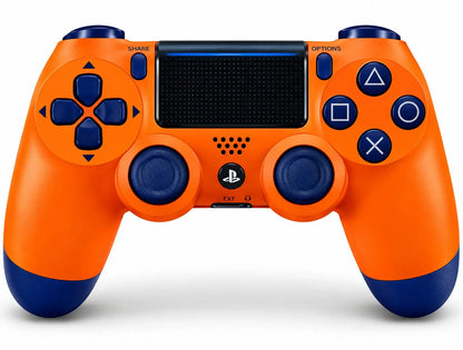 Official Sony DualShock 4 Wireless Controller for PS4 - Sunset Orange NORTH WAVE   SCENTORA
