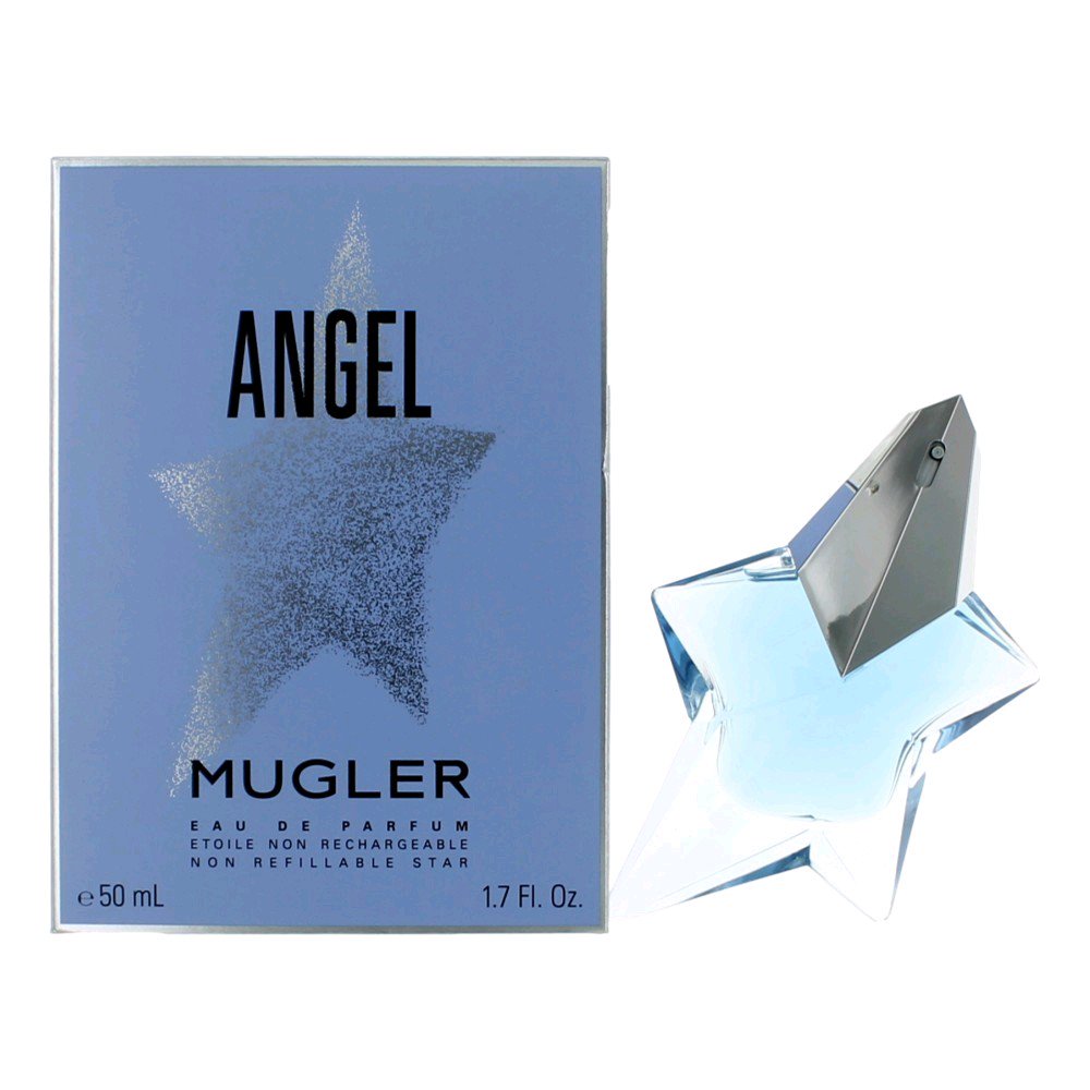 Thierry Mugler Angel Eau de Parfum (Star Bottle) for Women, 1.7 oz