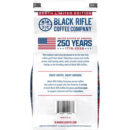 Black Rifle Coffee Company Just Black Ground Coffee – 12 oz SCENTORA   SCENTORA