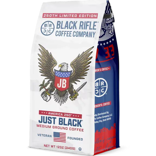 Black Rifle Coffee Company Just Black Ground Coffee – 12 oz SCENTORA   SCENTORA