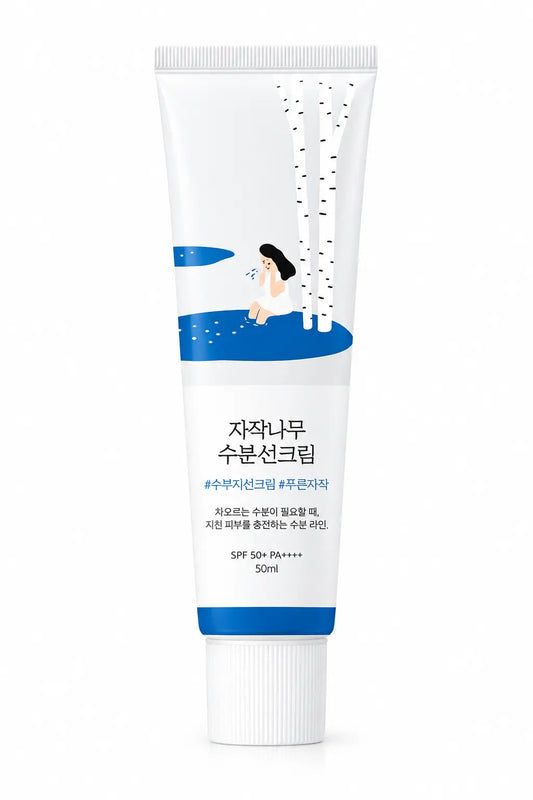 Birch Juice Moisturizing Sunscreen SPF 50+ PA++++ 50ml – Hydrating Korean Face Sunscreen My Store   SCENTORA