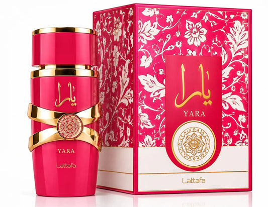 Lattafa Yara Lattafa Pink Gold Eau De Parfum – 100ml (3.4 fl. oz.) Long-Lasting Sweet Berry & Floral Fragrance For Women NORTH WAVE   SCENTORA