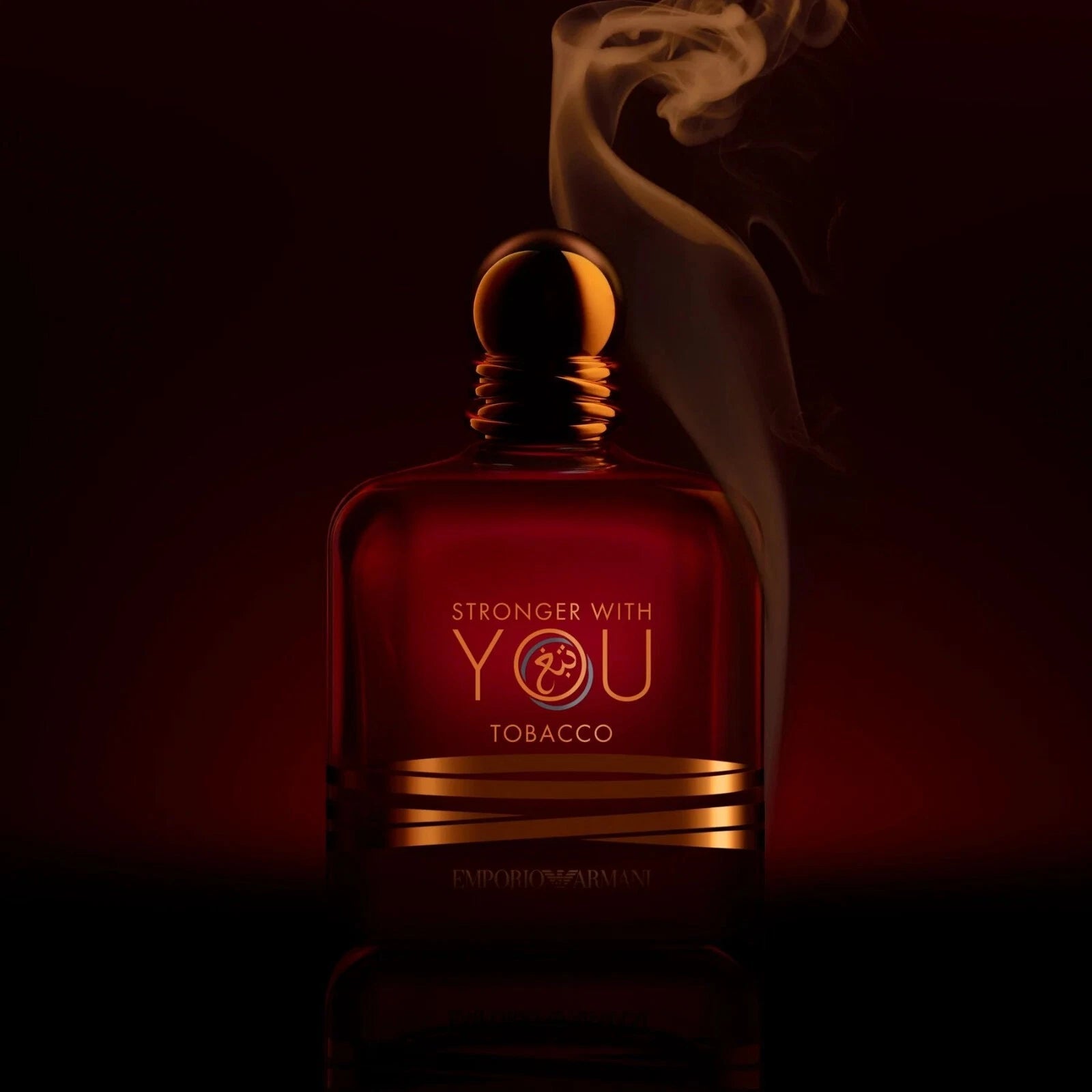 Emporio Armani Stronger With You Tobacco Eau de Parfum for Men, 100 ml