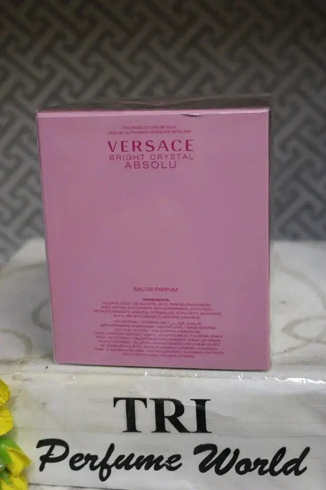 Versace Bright Crystal Absolu Eau de Parfum – 3.0 oz / 90 ml Women's Spray Sealed DIOR   SCENTORA