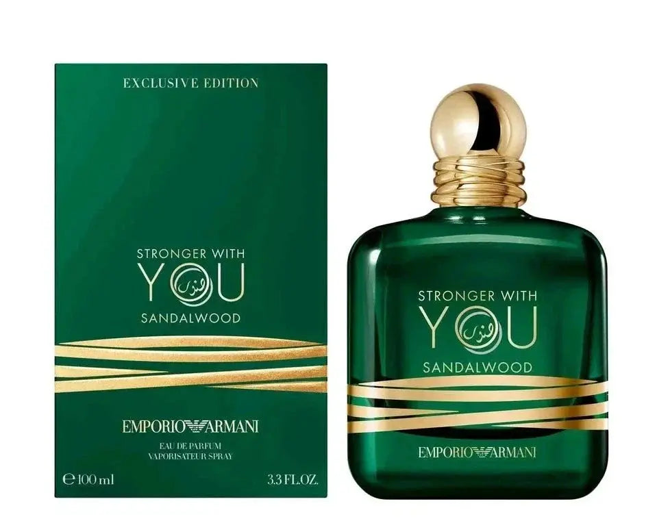 Emporio Armani Stronger With You Sandalwood – 3.4 oz / 100ml Eau de Parfum DIOR   SCENTORA